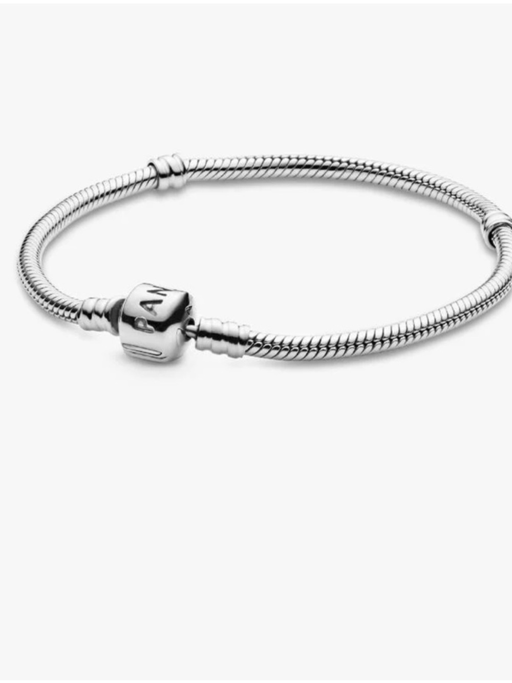 Pandora Sterling Silver Snake Chain Bracelet